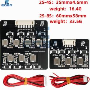 Bộ Cân Bằng Truyền Năng Lượng Chủ Động 2S~8S 1.2A Cho Hệ Thống Pin Lithium LiFePO4 LTO Bảng Cân Bằng Điện Áp Tương Thích BMS
