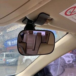 Universal Sunshade Clamp Rearview Mirror for Rear Seats Car-Mounted Child Safety Observation Mirror Adjustable Car Wide-Angle