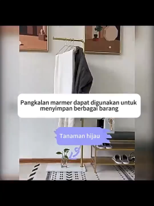 Stand Hanger /Karat 170CM Rak gantungan/Gantungan Baju Tas Berdiri Multifungsi Tahan/Rak gantugan tas topi