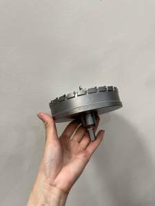 Mũi khoét sắt thép inox 135mm  mũi khoét gỗ dày 135mm