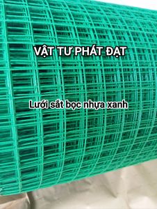 lưới bọc nhựa xanh Combo cao 50cm hoặc 1m x dài 5m - 10m - 15m - lưới ô vuông làm chuồng hoặc lồng chim avi...