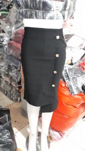 Gs rok span hitam impor kode 6511 casual modis trendy