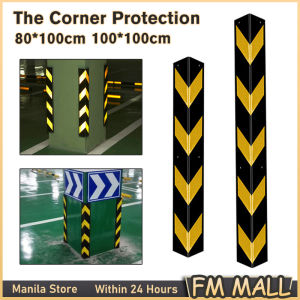 The Garage Manila Heavy Duty Rubber Corner Guard Garage Corner Protector Reflectorized Corner Guard