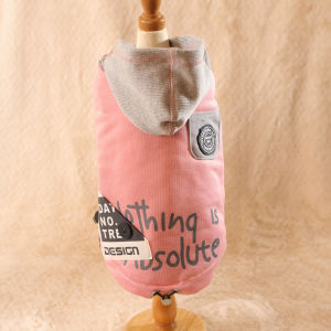 Jimi Doll Pet Dog Clothes Cotton Vest Warm Casual Style for Teddy Bichon Pomeranian Small Dogs Autumn Winter Fashionable