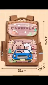 กระเป๋าเป้สะพายหลังนักเรียนชั้นประถม ขนาด16นิ้ว หลากสีหลากสไตล์เกาหลี C172