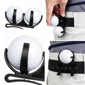 1 Gói Giá Đỡ Bóng Golf Gấp Di Động Túi Thắt Lưng Có Kẹp Đai 2 Vị Trí Bật Ra Kẹp Để Tập Chơi Golf