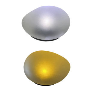 Waterproof Solar Outdoor Garden Light with Cobble Stone Design IP55 and 600mAh Battery for Pathway Illumination