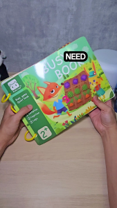 OSSDE Child Busy Book Cute Velcro Book Educational Toys Preschool Activity Learning Material Puzzle