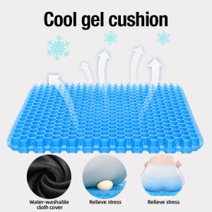 Soft and elastic silicone multi-purpose car seat cushions detachable covers with durable zippers anti-slip and decorative for