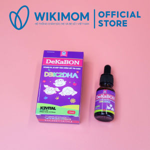 Vitamin D3k2 Dekabon 15ml - Bổ Sung Vitamin DHA Canxi cho trẻ từ 0 tháng trở lên