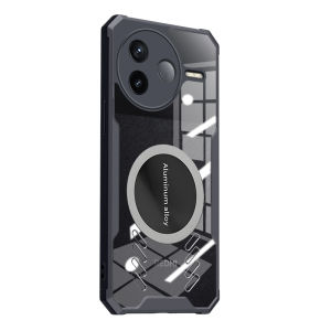 ทำความเย็นให้เคสสำหรับ VIVO IQOO Z10เทอร์โบโปรเคสระบายความร้อนติดรถยนต์โปร่งใสกันกระแทกตัวปกป้องกล้องถ่ายรูปฝาครอบ Capa