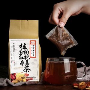 [Ready Stock] Longan Red Dates Wolfberry Ginger Tea/Herbal Tea/Healthy Tea (30 teabags/pack) 桂圆红枣枸杞姜茶/女人茶/女神茶/养生茶袋泡茶 - 补血益气/滋补肝肾