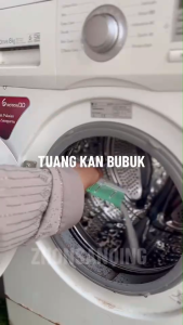 Serbuk Pembersih Mesin Cuci Pembersih Tabung Mesin Cuci Ramah Lingkungan Dengan Bahan Alami