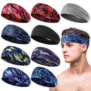 Breathable Sports Headband for Working Out Running Crossfit & Dominating Your Competition-Performance Stretch Moisture Wicking