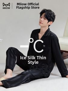 MiiOW | Ice Silk Summer New Style Thin Home Wear Set