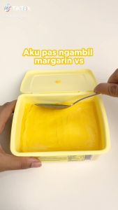 FORVITA MARGARINE 200 GRAM PER 5 PCS FANTASIA DENGAN PAKING AMAN