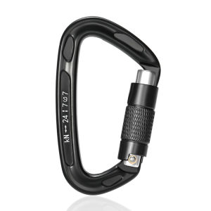 CLIWIZ Brand 24KN Outdoor Professional Carabiner 7075 Aviation Aluminum Safety Automatic Lock With Certificates CE/UIAA