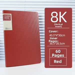 Artwork Organizer Transparent Storage Folder