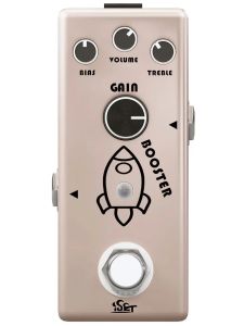 IRIN | ISET PD-10 Booster Electric Guitar Effect Pedal Analog Rocket Boost Effect True Bypass Pedal Electric Guitar Bass Accessories