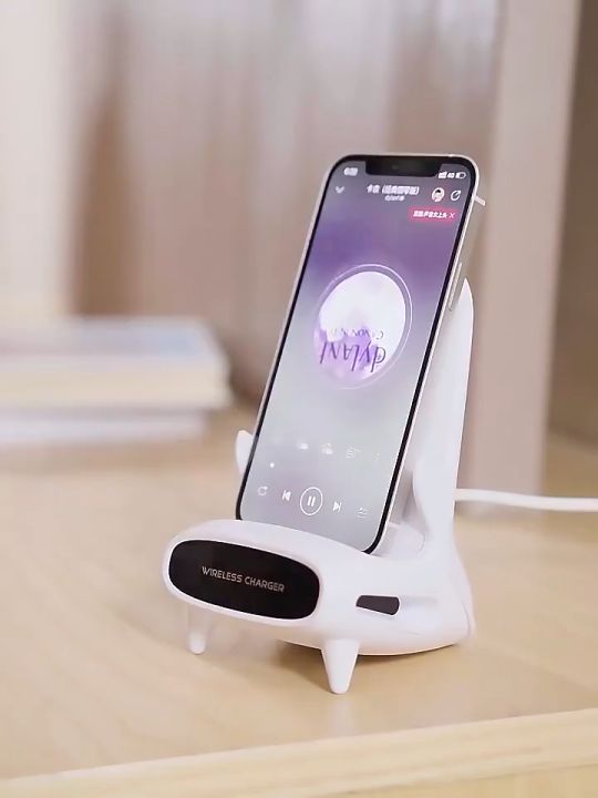 Mz MALL Wireless Charger 15W Fast Charging Dock Holder for Supports All Wireless Charging Devices