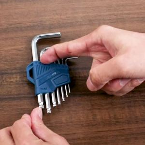 7 Chiếc Allen Key Set Cờ Lê Lục Giác Tua Vít Đa Năng 6 Ống Kính Phím Bóng Dụng Cụ Cầm Tay Để Sửa Chữa Xe Đạp Thép Crom-Vanadi