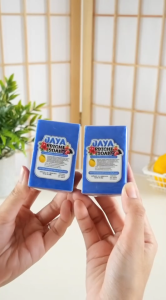 สบู่ JAYA จาญา 4 สูตร NS Soap สบู่สับปะรดสูตรฟิลิปปินส์แท้ 𝟭𝟬𝟬% ขี้ไคลกระจุย 70 กรัม