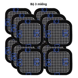 YINHANG | 4 Cái/bộ EMS Điện Máy Kích Thích Cơ Thay Thế Tấm Gel Cho Cánh Tay Bụng ABS Toner Massage Giảm Béo Miếng Dán