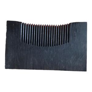 Handmade Purple Light Sandalwood Comb Half-Finished Product Processed Teeth Opened Polished DIY Comb Handmade Wood Material