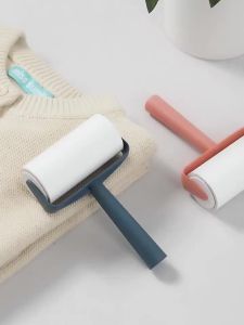 Hair Pickup Extra Sticky Lint Roller Tearable Roll Paper Sticky for Removing Fur + Fluff on CouchesClothesDog and Cat Beds