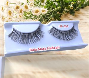 bulu Mata Natura HF - 04 Ecer 1 Pasang 1 Pcs Gratis Tutup Mika