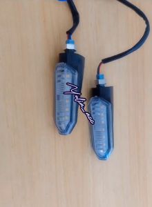 Lampu Sen LED Running 2 Mode Senja Biru Sein Kuning Model Honda Vario Universal Motor