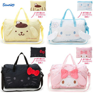 ULEEK  Sanrio Kuromi Luggage Bag Hello Kitty My Melody Cinnamoroll Portable Foldable Travel Duffel Bag Large Capacity