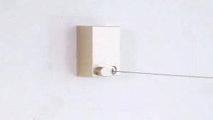 Jemuran Baju Portable Indoor Outdoor Tali Clothesline Bahan Stainless Gantungan Baju Simpel Unik