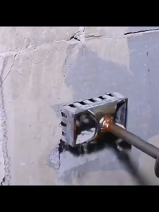 Square Drill Hole Opener Electric Hammer Hole Expansion Plumber Electrician Wall Slotting Installation Socket Tool Accessories