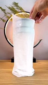 Easy-Open Tea Separation Double-Layered Glass Cup