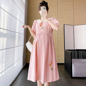 Maternity Summer Dress Loose and Large Size