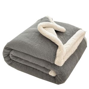 HAOMIAN | Winter Thick Sheepskin Velvet Blanket