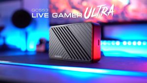 AVerMedia GC553 Live Gamer Ultra Game Streaming Capture Box รองรับวิดีโอ 4K HDR