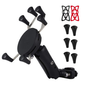 รถจักรยานยนต์Handlebar Mount Railสําหรับจักรยานโทรศัพท์มือถือผู้ถือสมาร์ทโฟนสําหรับiPhone 11 8 7 Xiaomi Mi 9 Mixโทรศัพท์mounts