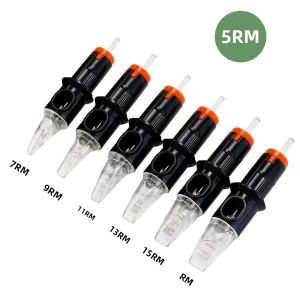 50 Chiếc Kim Xăm Dùng Một Lần Cartridge RL RS M1 RM Cho Bút Xăm Trang Điểm Vĩnh Viễn Kim Chất Lượng Cao Từ Trung Quốc