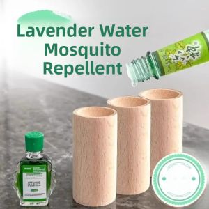 Natural Wooden Cylinder Mosquito Repellent Aromatherapy Home Decorations Car ener Closet Essential Oil Diffuser