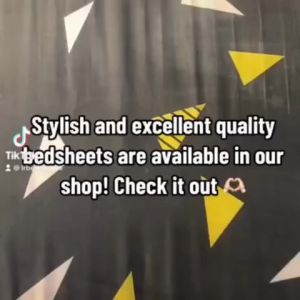 3in1 Checkered Fully Garterized Fitted Bedsheet with 2 Pillowcases - Canadian Cotton (Choose your design)