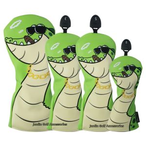 Dominant | Cartoon Waterproof Plush Inside Rotating Number Plate Golf Club Head Cover