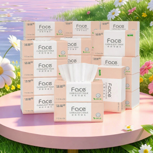C&S | Unscented Wet-Strength Facial Tissue 3-Ply