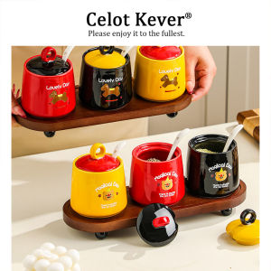 Ceramic Kitchen Use Seasoning Bottle
