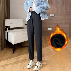 YAMIANNV | กางเกงขายาวทรงหลวมเอวสูงสไตล์ฮาเร็มสำหรับผู้หญิง ฤดูใบไม้ผลิและฤดูใบไม้ร่วง กางเกงขายาวทรงหลวมสบายๆ ทรงหลวม ทรงหลวม