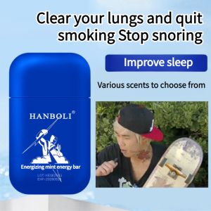 Nasal Inhalation Of Cool Oil Refreshing Brain Overtime Smoking Cessation Talisman Driving Anti-Drowsy Refreshing Brain Anti-Drowsy Two-Hole Nasal Passages