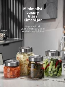 CRISTALGLASS | Sealable Glass Food-Grade Storage Jar