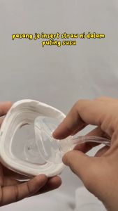 Baby Bottle Teat Straw with Gravity Ball Straw Insert for Hegen bottle Straw Botol Susu Bayi Hegen