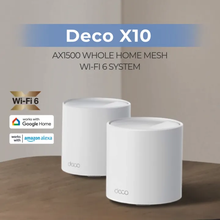 TP-Link Official Store | Deco X10 AX1500 | Up to 1500 Mbps Dual Band ...